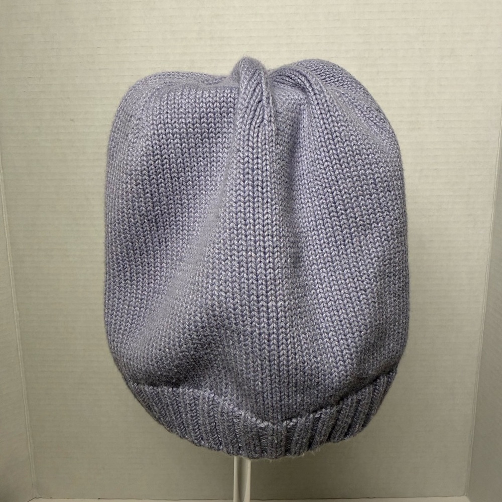 Carhartt Women's Light Blue/Purple 100% Cotton Knit Beanie Skull Cap Outdoor - Picture 10 of 13